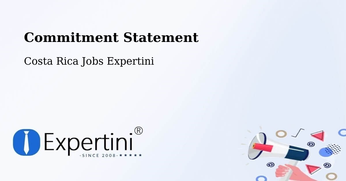 Corporate Commitment – Guadalupe - Costa Rica Jobs Expertini