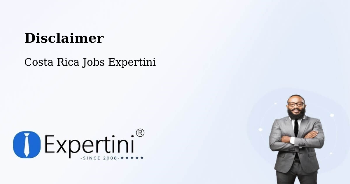 Disclaimer – Guadalupe - Costa Rica Jobs Expertini